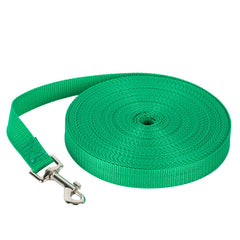 Durable Nylon Dog Leash – Adjustable Length, Washable, and Colorful Design