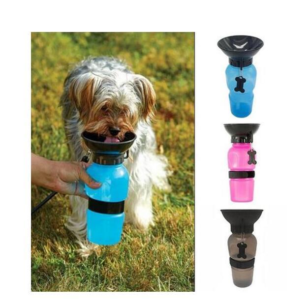 Portable Pet Water Bottle with Anti-Spill Design – Hydration On-the-Go for Dogs and Cats