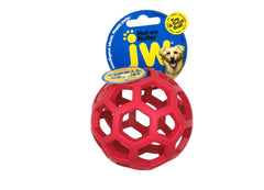 Milk-Scented Treat-Dispensing Geometric Toy Ball – Natural Rubber Dog Chew & Teeth Cleaner