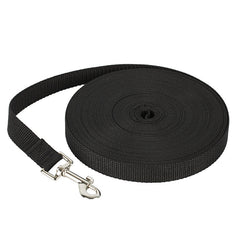 Durable Nylon Dog Leash – Adjustable Length, Washable, and Colorful Design